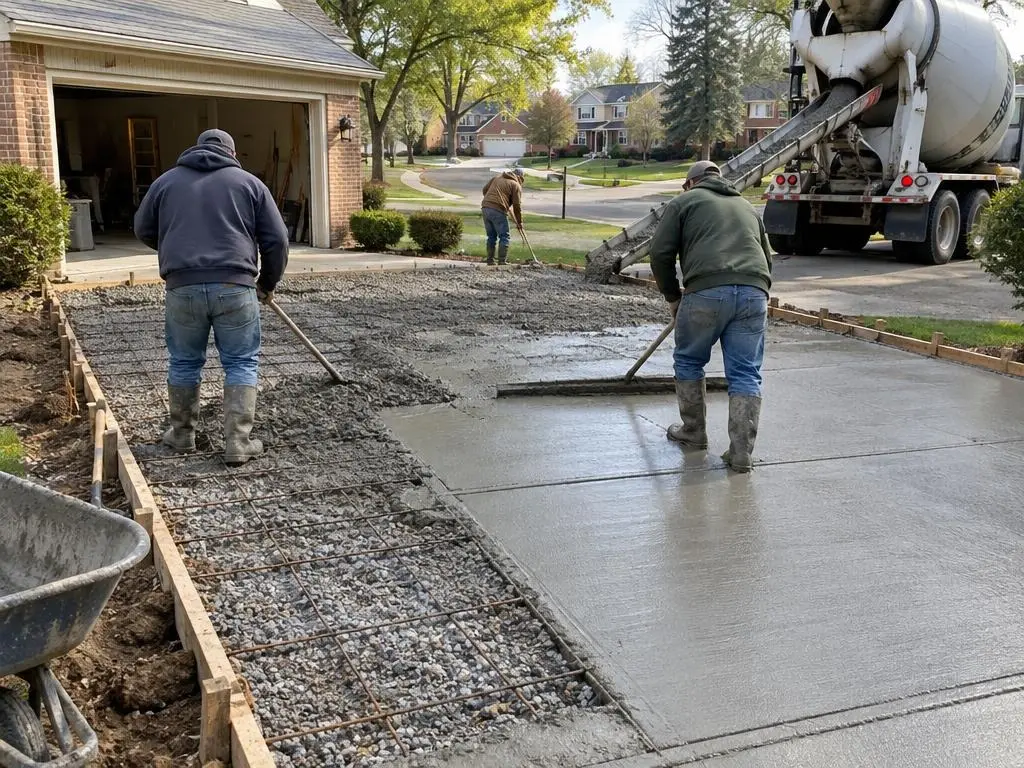Concrete Driveways in Beavercreek, OH