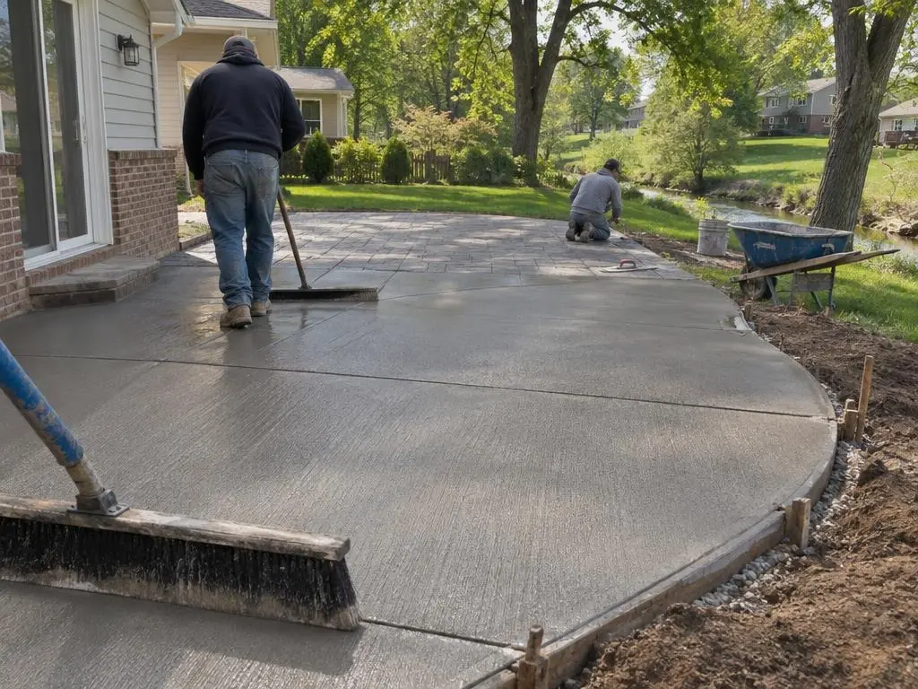 Concrete Patios in Beavercreek, OH