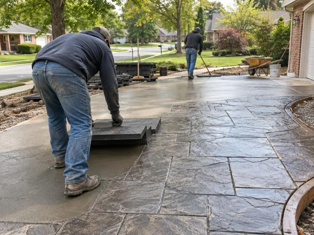 Stamped Concrete in Beavercreek, OH